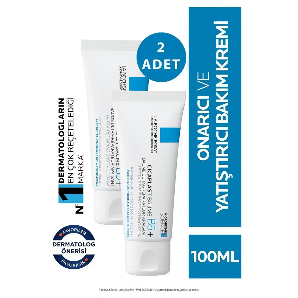 La Roche Posay Cicaplast Baume B5+ Krem 100 ml 2 Adet